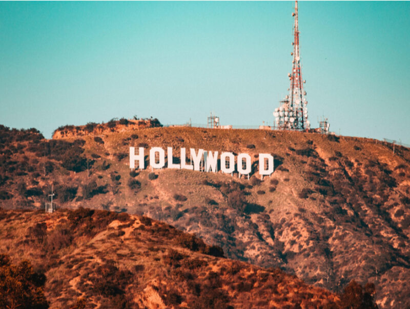 The “Hollywood” sign
